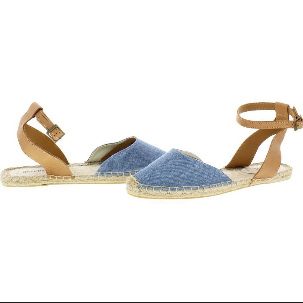 NIB SOLUDOS ALIX ESPADRILLE SANDALS SZ 9.5 - Picture 6 of 8